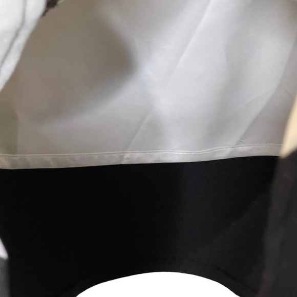 Karlie Dress Size‎ Small Black White 3/4 Sleeve Womens Lined Stretch Blend - Picture 5 of 7